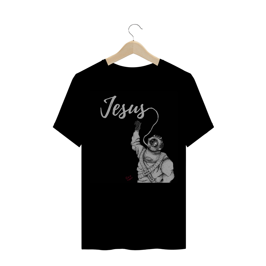 Nome do produto: Camiseta Mergulhador-Jesus