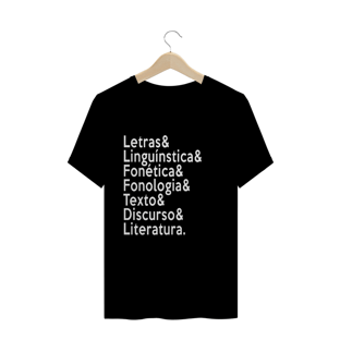 Nome do produtoCamisa Letras & 2
