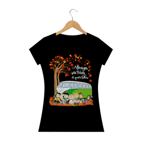 Snoopy - Amigos são trevos / Baby long Prime Preta