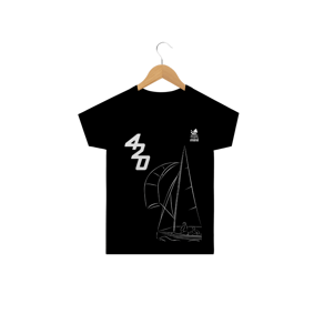 Sailing Class mini 420 White Boat