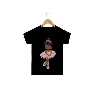 Nome do produtoCamiseta infantil Bailarina Cut 