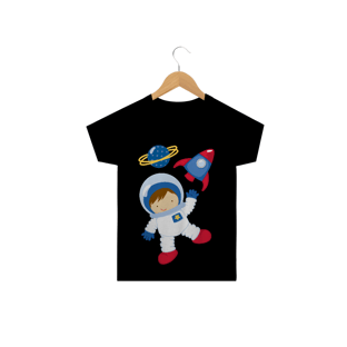 Nome do produtoCamiseta infantil Pequeno Astronauta