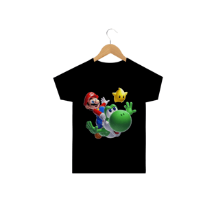 Nome do produtoCamiseta infantil Super Mario Bros