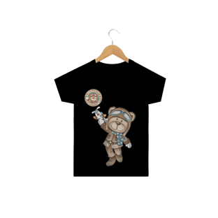Nome do produtoCamiseta infantil Urso Aviador 