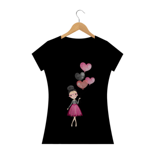 Nome do produtocamiseta menina com balões