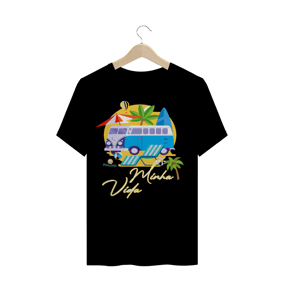 CAMISETA TRADICIONAL - MOTORHOME É MINHA VIDA