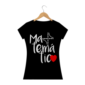 Camisa Feminina  (Matemática) preta