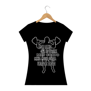 Nome do produtoCamiseta Feminina Motivacional