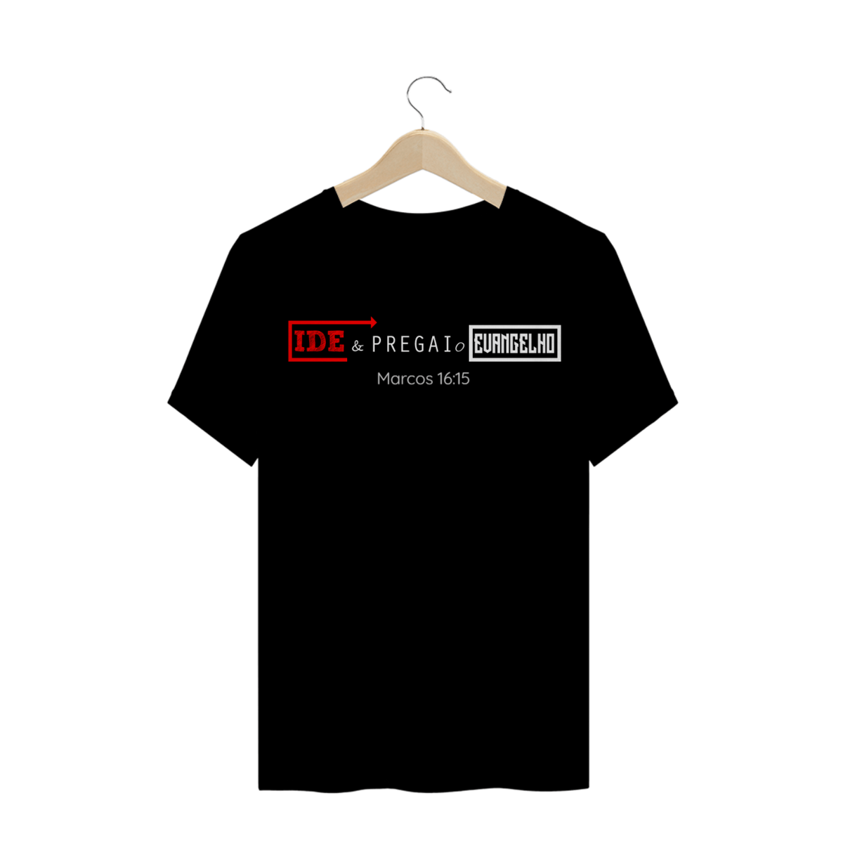 Nome do produto: Camiseta Evangélica - IDE 