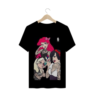 Nome do produtocamisetas as princesas tatuadas