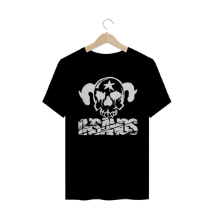 Nome do produtoCamiseta Plus Size Insanos Caveira Branca