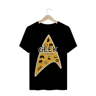 Nome do produtoCamiseta Masculina Eu sou Geek