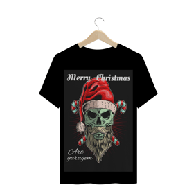 camiseta papai noel Art Garagem