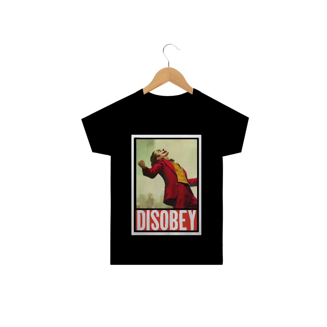 Nome do produto: Disobey - Joker (Infantil - Preta)