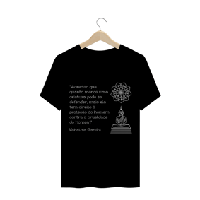 Camiseta Vegana Unissex Mahatma Gandhi