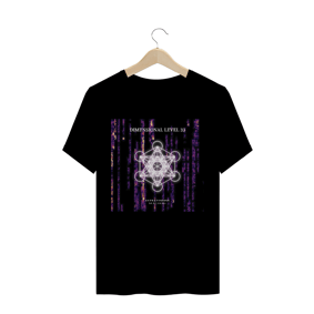 Nome do produto  Camiseta Dimensional Level 33 Cubo de Metatron \users> XI XI