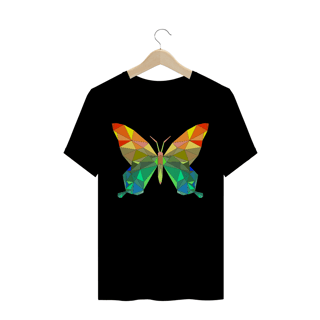 Nome do produto CAMISA BORBOLETA COLORIDA amarelo e verde