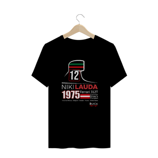 Nome do produto T-Shirt Prime Quick Racing | Niki Lauda 1975 Ferrari