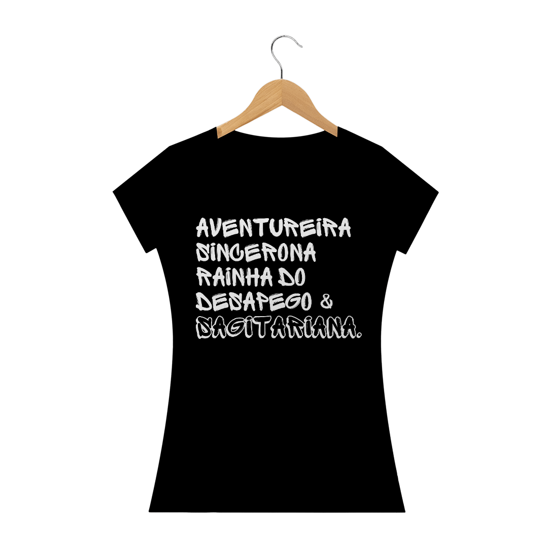 Nome do produto: BABY LOOK SAGITARIANA