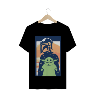 Nome do produtoCamiseta Masculina - Mandalorian e Baby Yoda