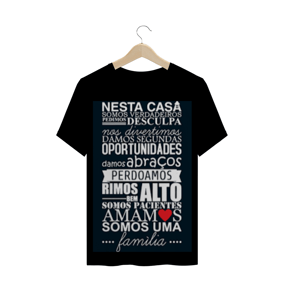 camiseta nesta casa