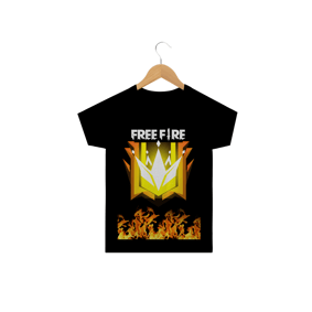 Camiseta Infantil Free Fire