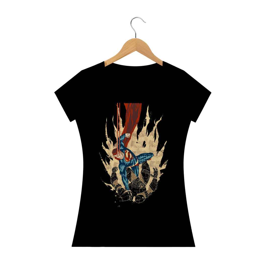 Camiseta Feminina Superman