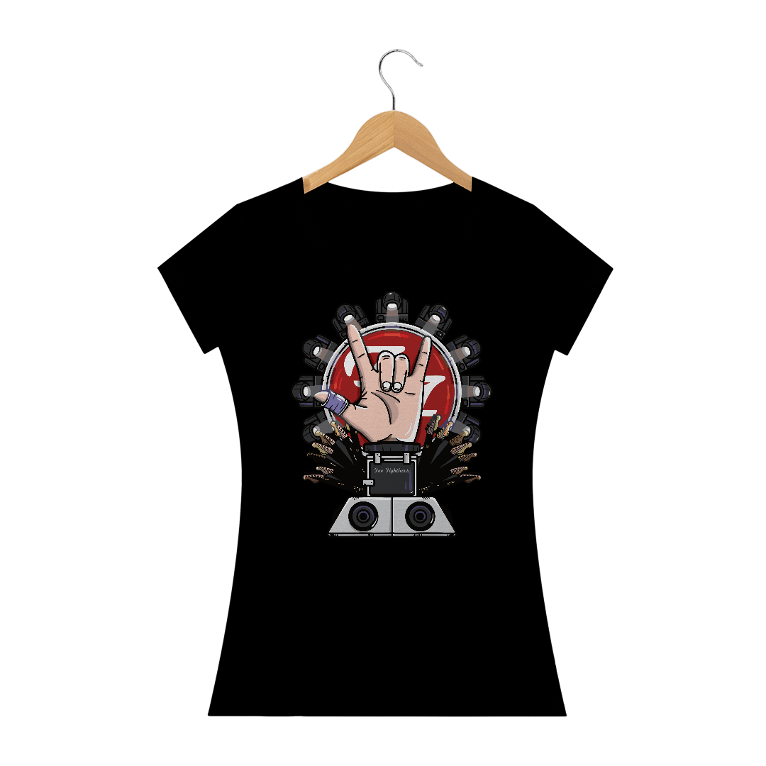 Camiseta Feminina Foo Fighthers