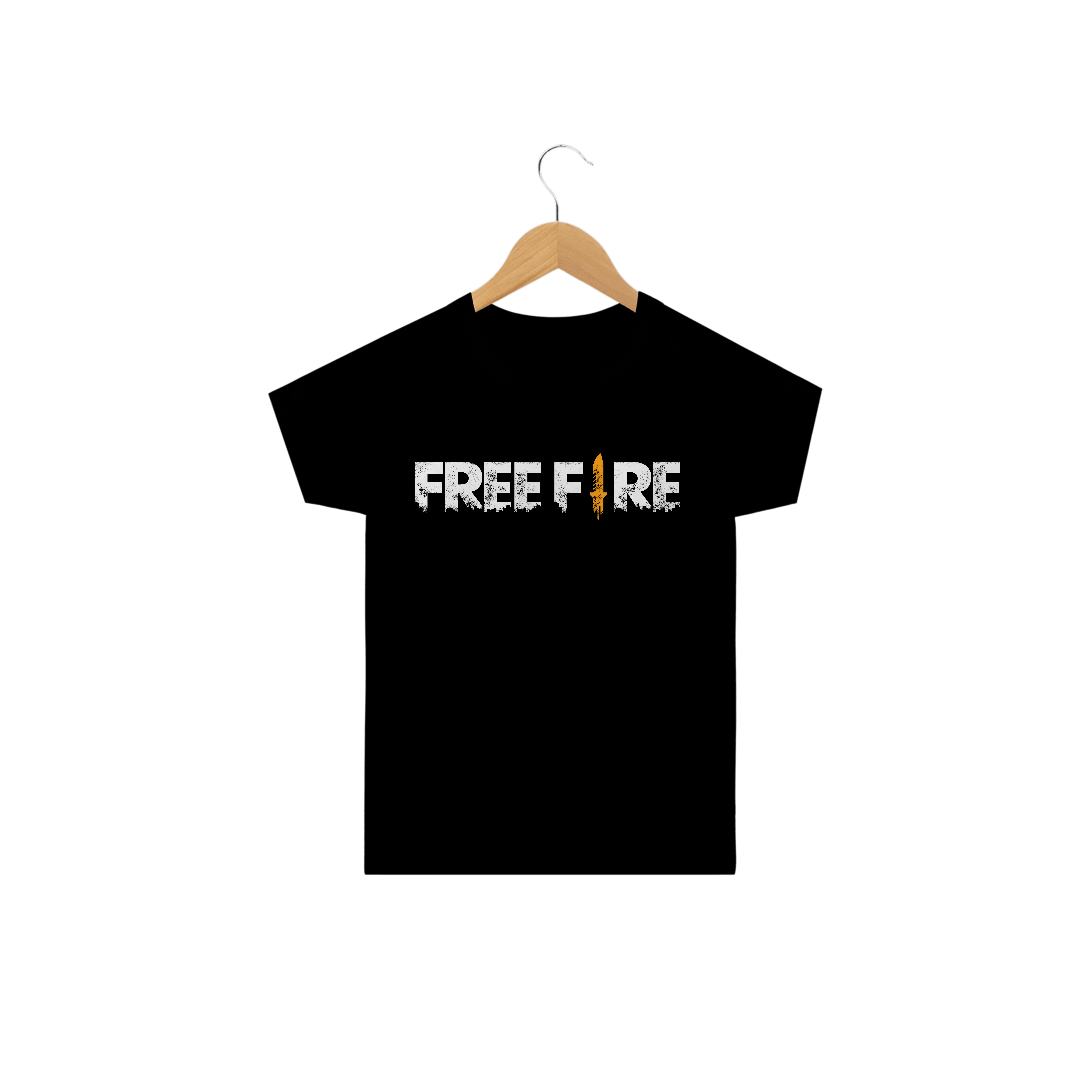 Camiseta Infantil Free Fire