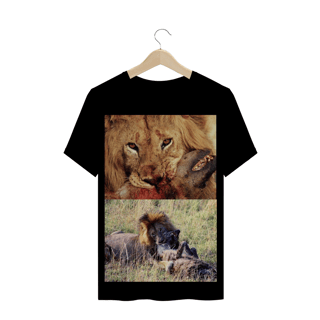 Nome do produto LEÃO MATANDO HIENA / GRANDES FELINOS