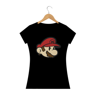 Nome do produtoCamiseta Feminina Face Super Mario