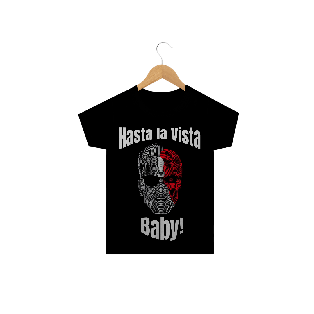 Nome do produto: Camiseta Infantil Exterminador do Futuro