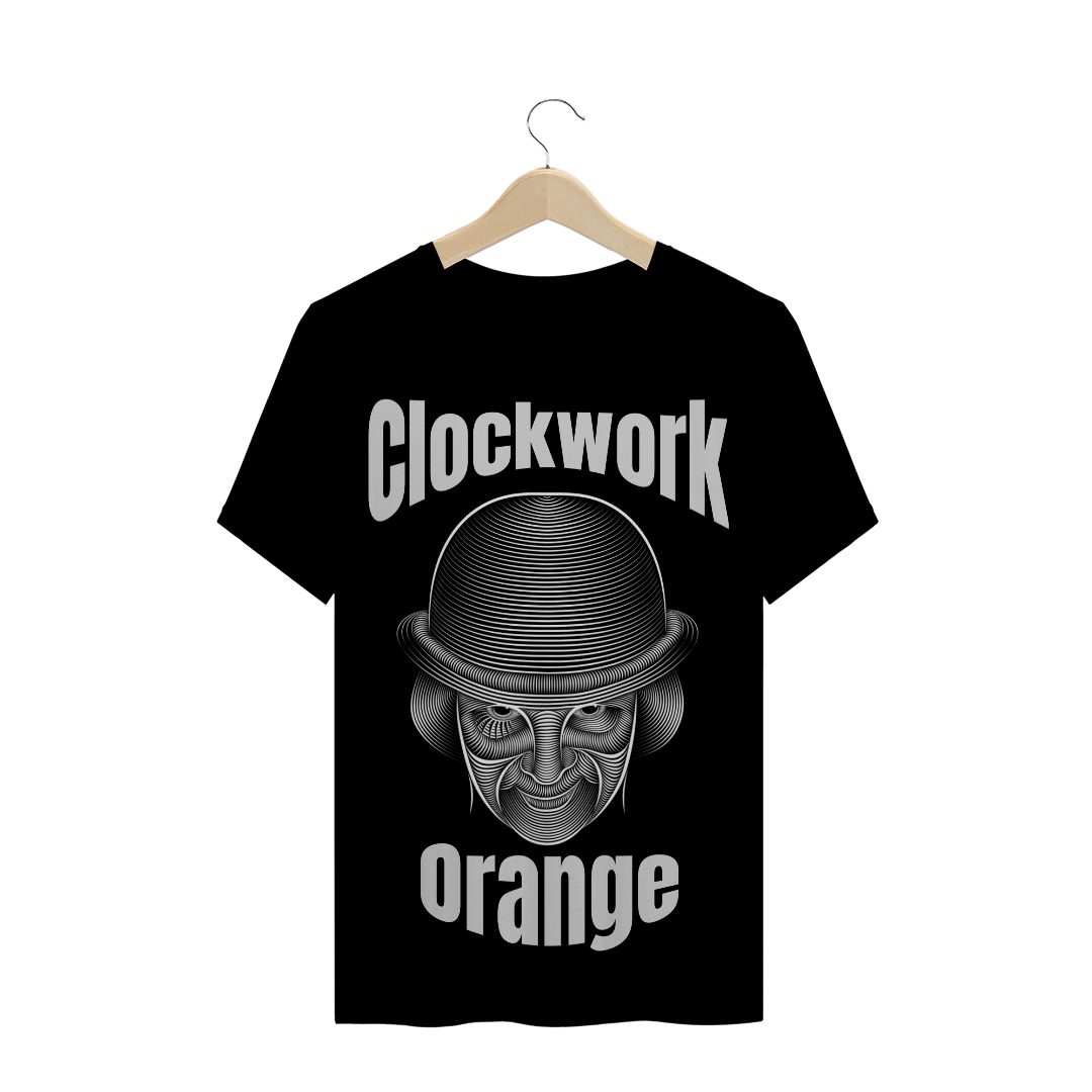 Nome do produto: Camiseta Masculina Laranja Mecânica