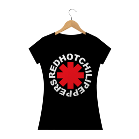 Camiseta Baby Look Red Hot Chili Peppers