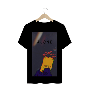 Nome do produtoCamiseta Sad Alone Bart Simpson