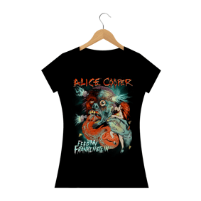 Nome do produto  Camiseta Feminina Alice Cooper