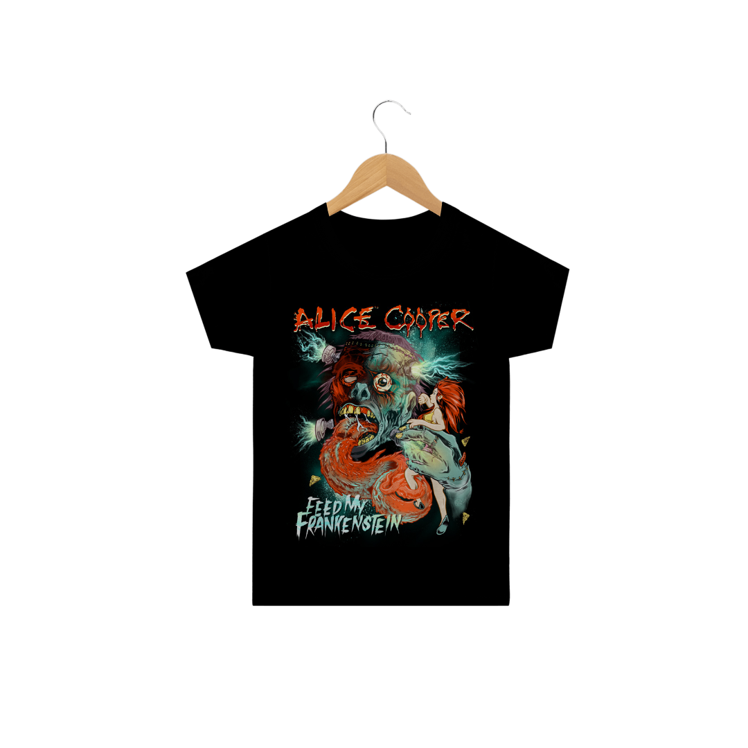Nome do produto: Camiseta Infantil Alice Cooper