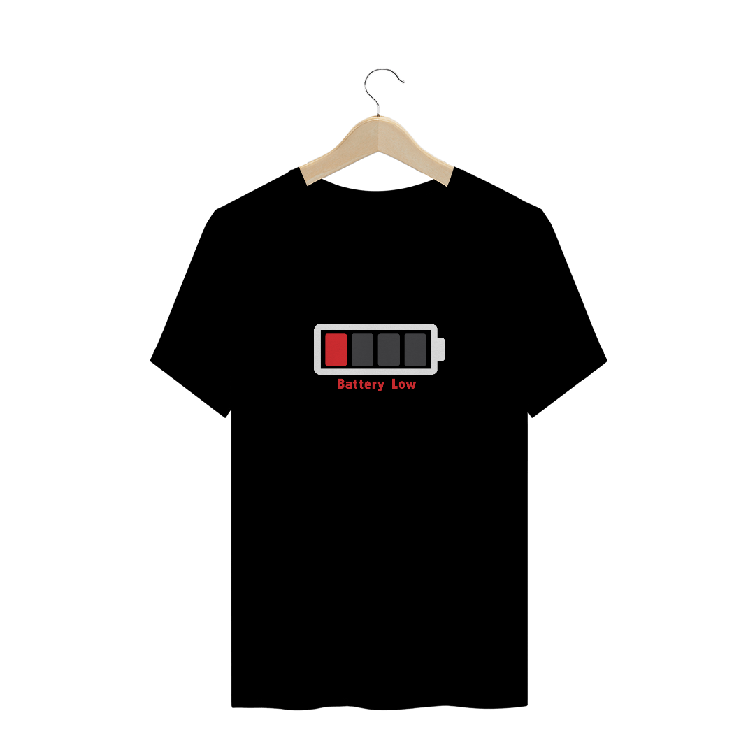 Nome do produto: Camiseta prime BATTERY LOW