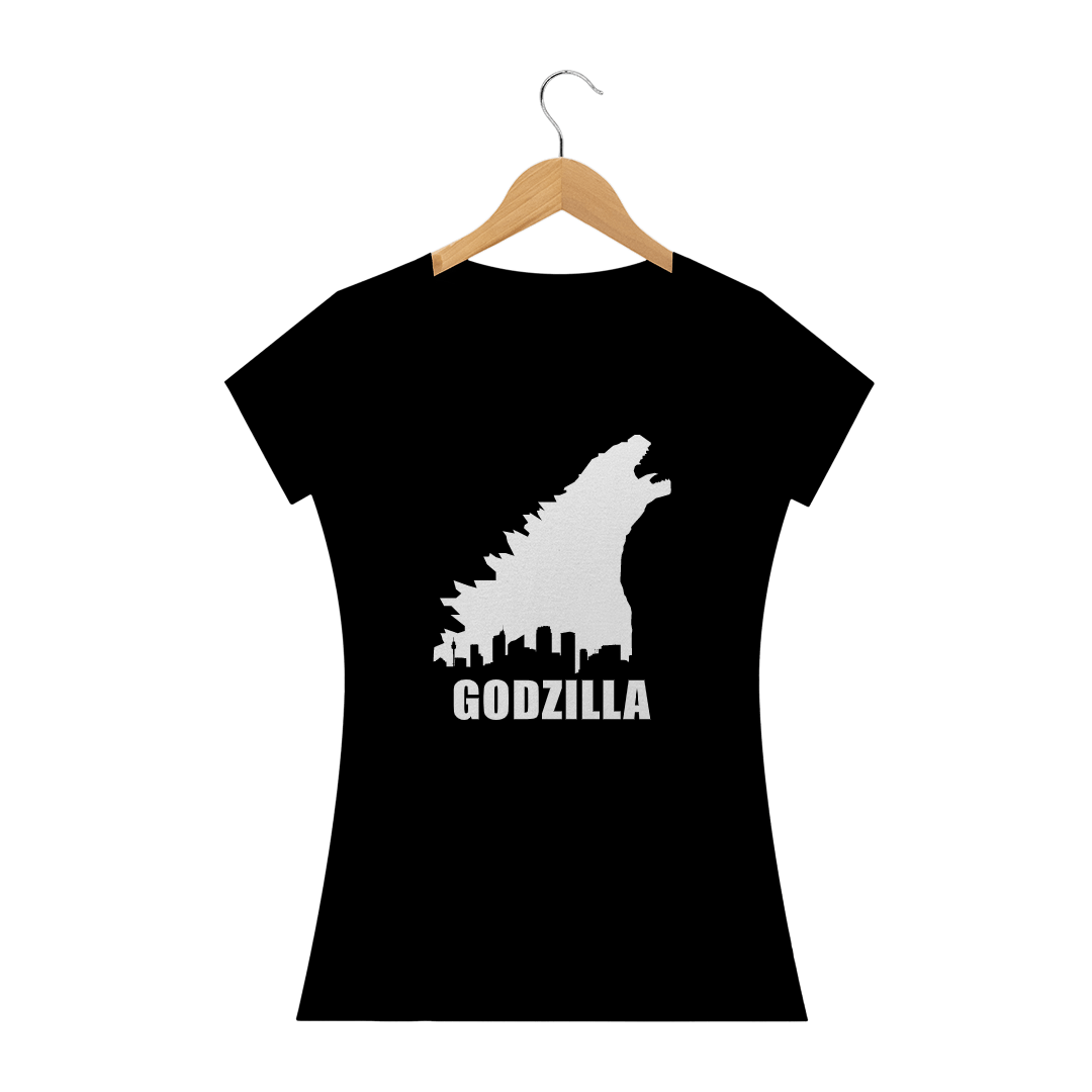 Nome do produto: Camiseta Feminina Godzilla