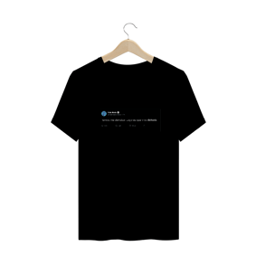Camiseta Tentou me derrubar FEMININA