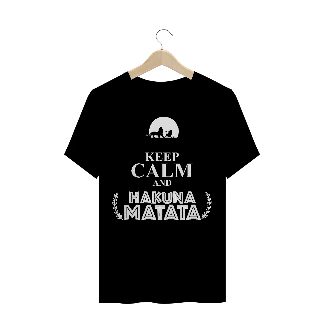 Nome do produto: Camiseta Masculina Hakuna Matata
