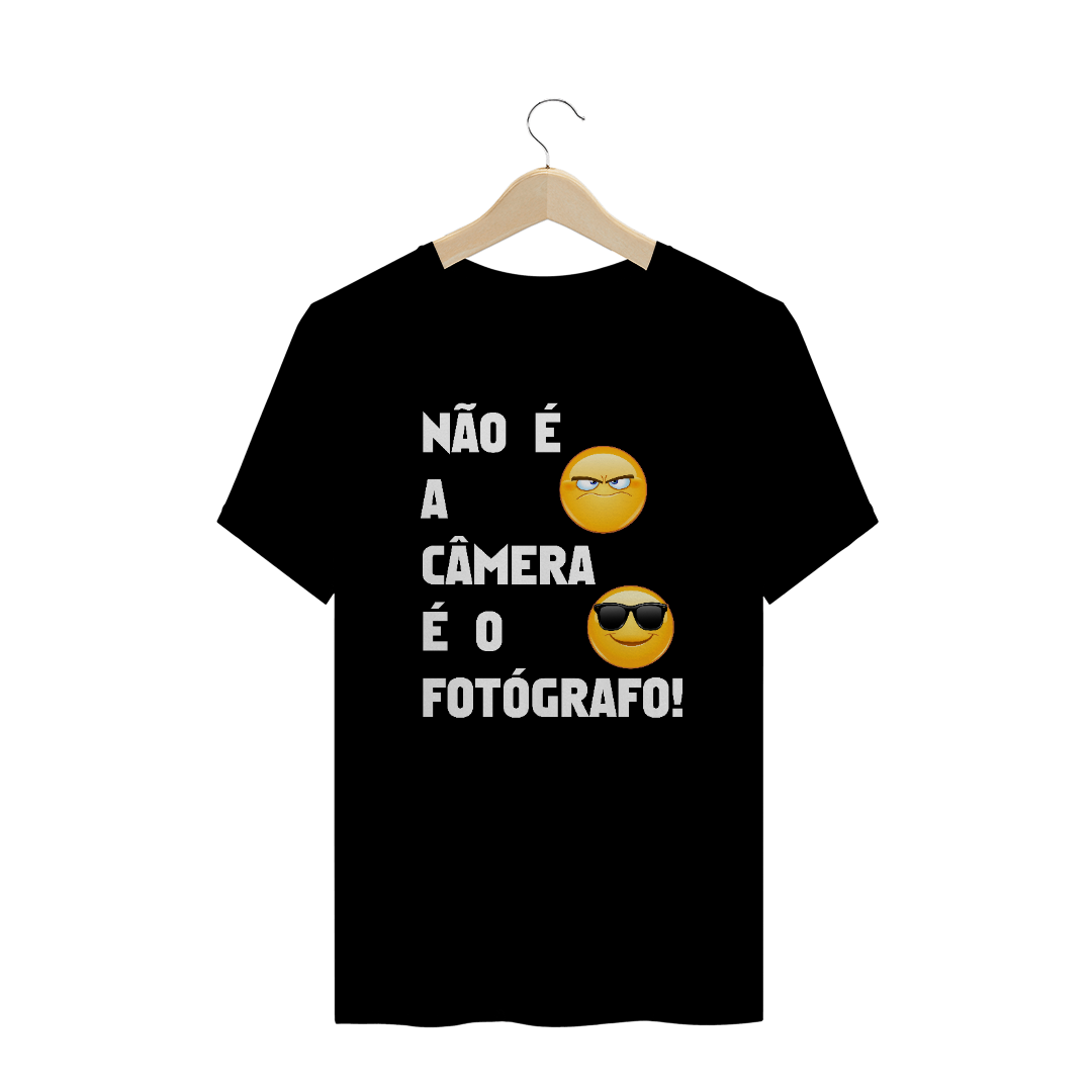 Nome do produto: Camiseta prime - NÃO É A CAMERA 2