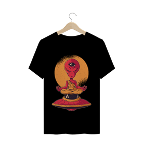 Camiseta Alien Meditando (aliens)