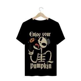 Camiseta Enjoy you Pumpkin (caveiras)