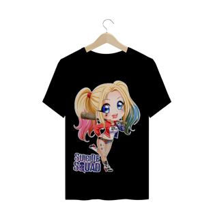 Nome do produtoCamiseta Arlequina Chibi (personagens)