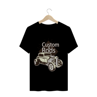 Nome do produtoCamiseta Custom & Rods (carros)