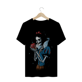 Camiseta Branca de Neve Skull (caveiras)
