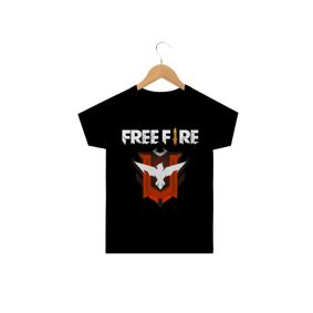 Camiseta infantil Free fire mestre
