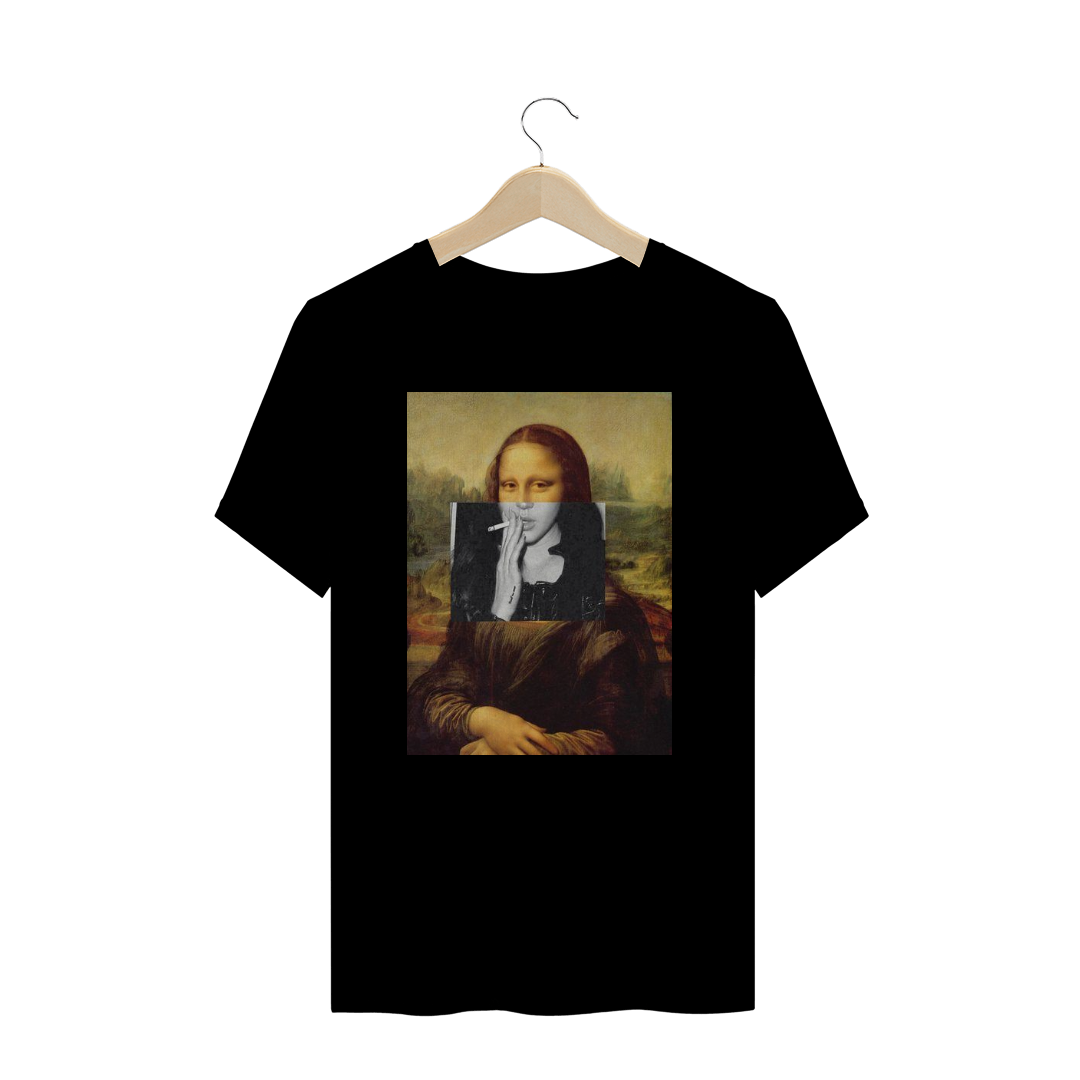 Nome do produto: CAMISETA CAMISA MONALISA TUMBLR