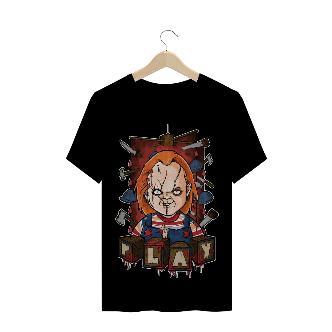 Nome do produto: Camiseta Chucky  (halloween,personagens))